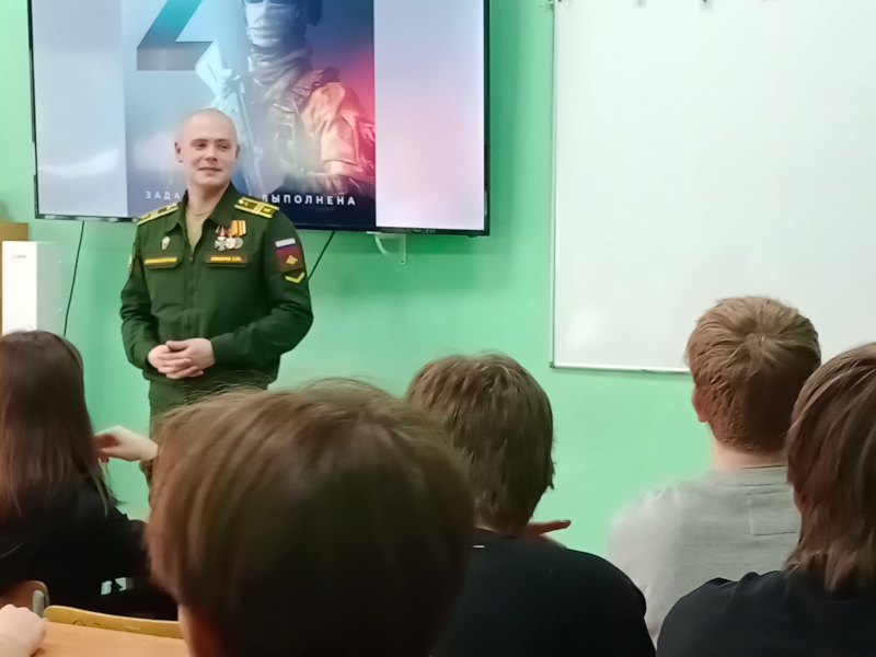 Наши выпускники – участники специальной военной операции: «Я люблю вас, русские люди!».